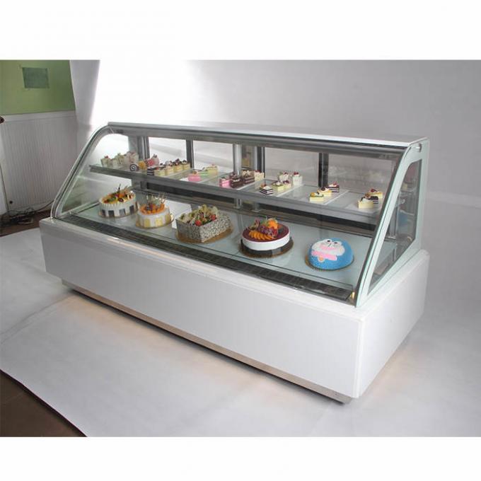 Квартира включает коммерчески холодильник в набор отложенных изменений дисплея пекарни оборудований 1.8m пекарни 900W 0