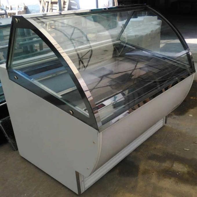 Холодильник дисплея мороженого хладоагента 5ft CE R404a 1