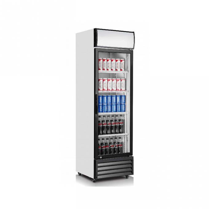 Холодильник двери 360L CB чистосердечный одиночный стеклянный для напитка 1