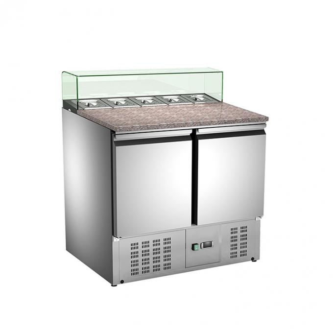 Оборудование рефрижерации холодильника таблицы приготовления уроков пиццы R134A коммерчески 0