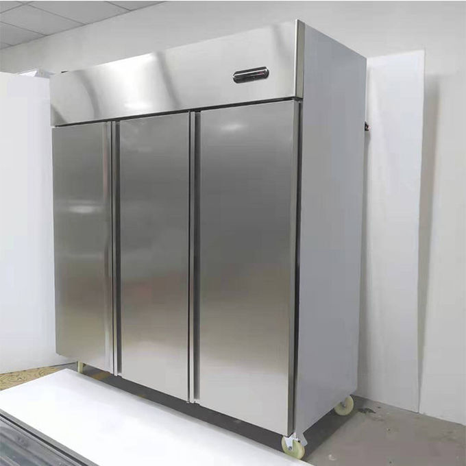 Замораживатель холодильника нержавеющей стали ODM R134A коммерчески 0