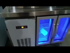 Салатный/пиццерийный столик с крышкой