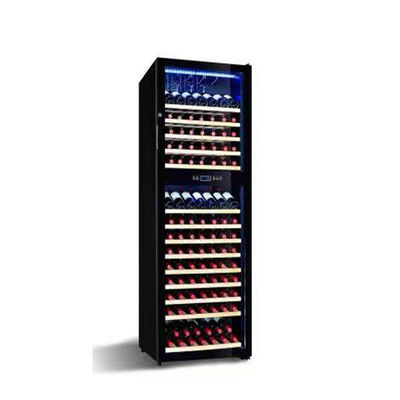 качество  170 Bottles 450L 140w Commercial Wine Display Cooler Фабрика