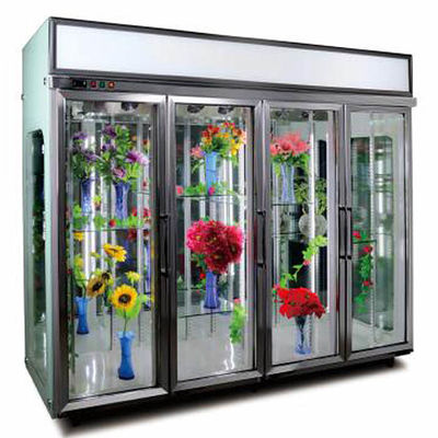 качество  3 Glass Door 600W Custom Commercial Refrigerator Фабрика