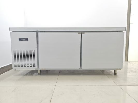 1.8M Подкамерный охладитель Коммерческий холодильник Рабочий стол Для кухни Стол из нержавеющей стали