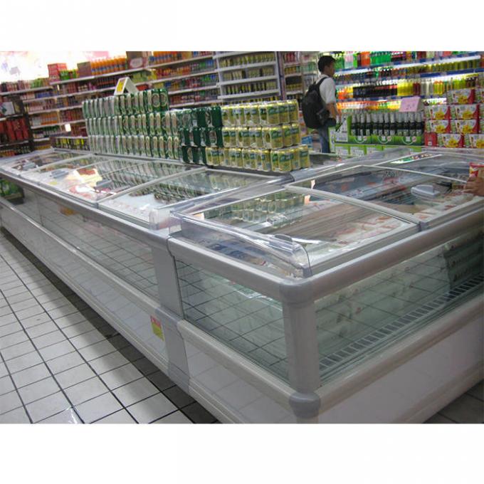 оборудования рефрижерации супермаркета 440L для замороженных продуктов 2