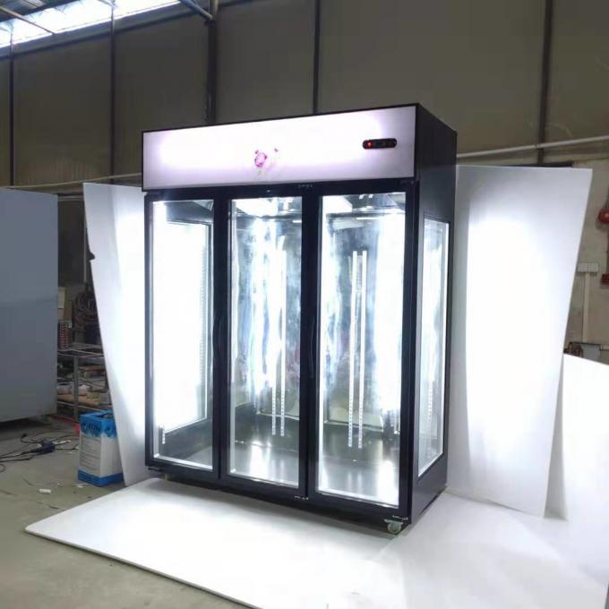 3 стеклянный холодильник двери 600W изготовленный на заказ коммерчески 0
