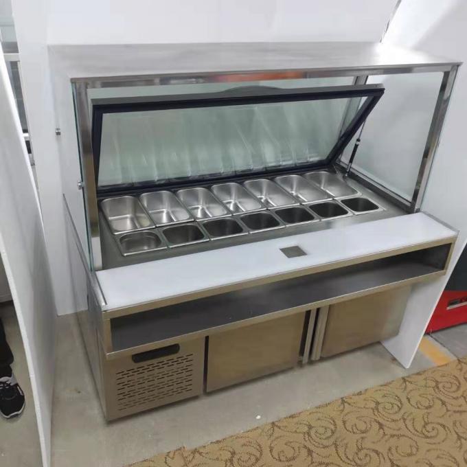 Замораживатель холодильника хладоагента 400W CE R134A коммерчески 0