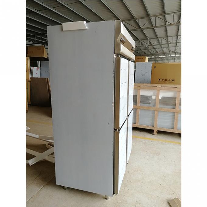 4 замораживатель холодильника нержавеющей стали двери 300W коммерчески 1