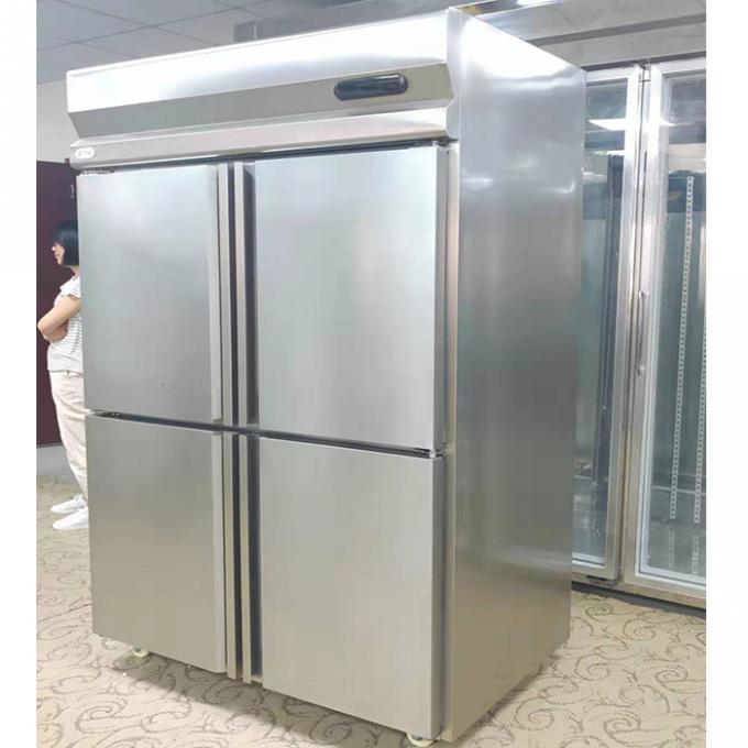замораживатель холодильника нержавеющей стали 550W 2000mm коммерчески 0