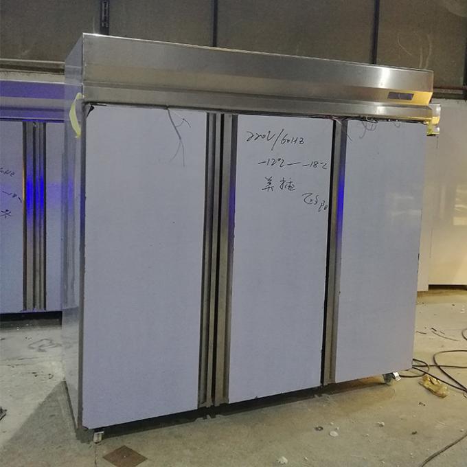 Замораживатель холодильника нержавеющей стали ODM R134A коммерчески 2